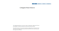 Desktop Screenshot of collegiateretailalliance.com